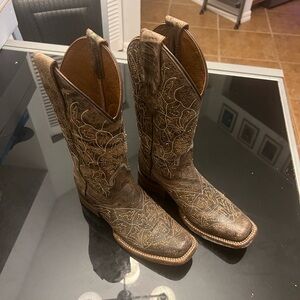 Circle G Boots- Brown Women’s Cowboy Boots